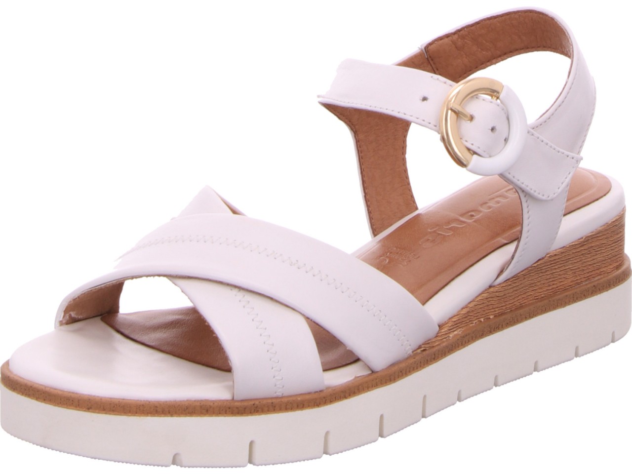 TAMARIS Klassische Sandalen weiss
