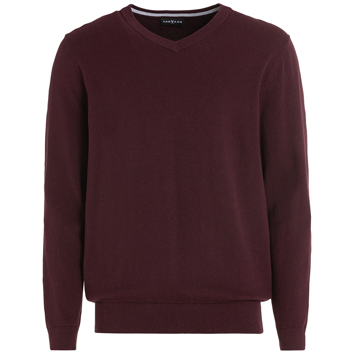 Herren Feinstrickpullover mit V-Ausschnitt
