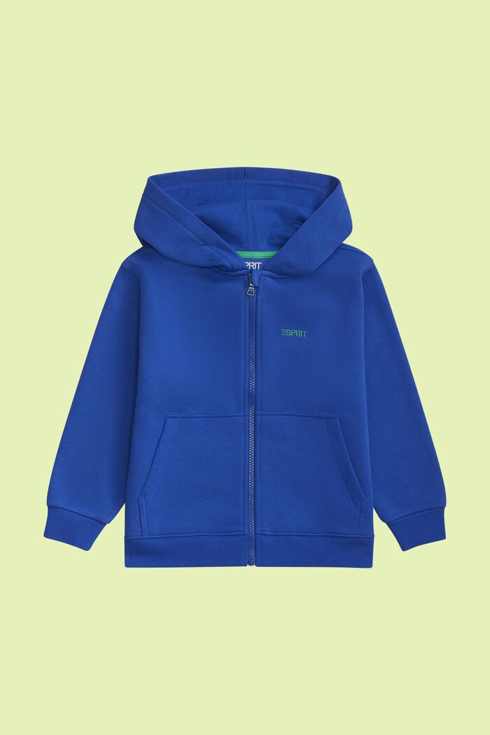 Logo-Kapuzenjacke mit Reißverschluss