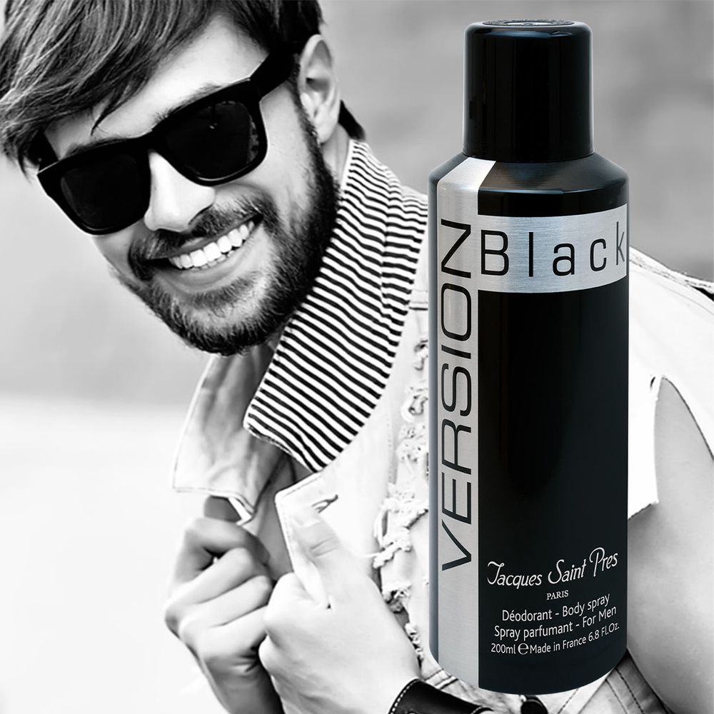Jacques saint prés Déodorant Version Black Déodorant