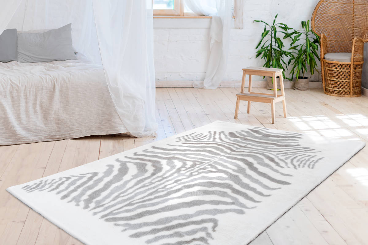 Arte Espina Teppich Grau / Weiß 160cm x 230cm