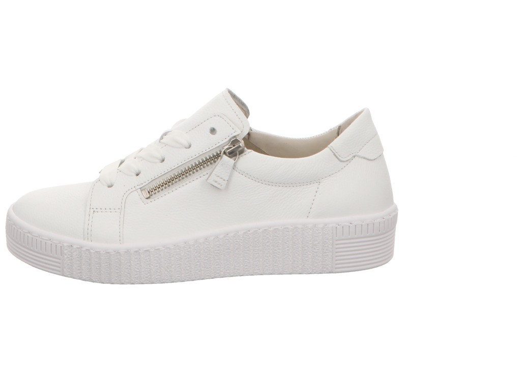 GABOR Freizeit Schnürer weiss Gabor Fashion Sneaker low 43.334.21 weiß