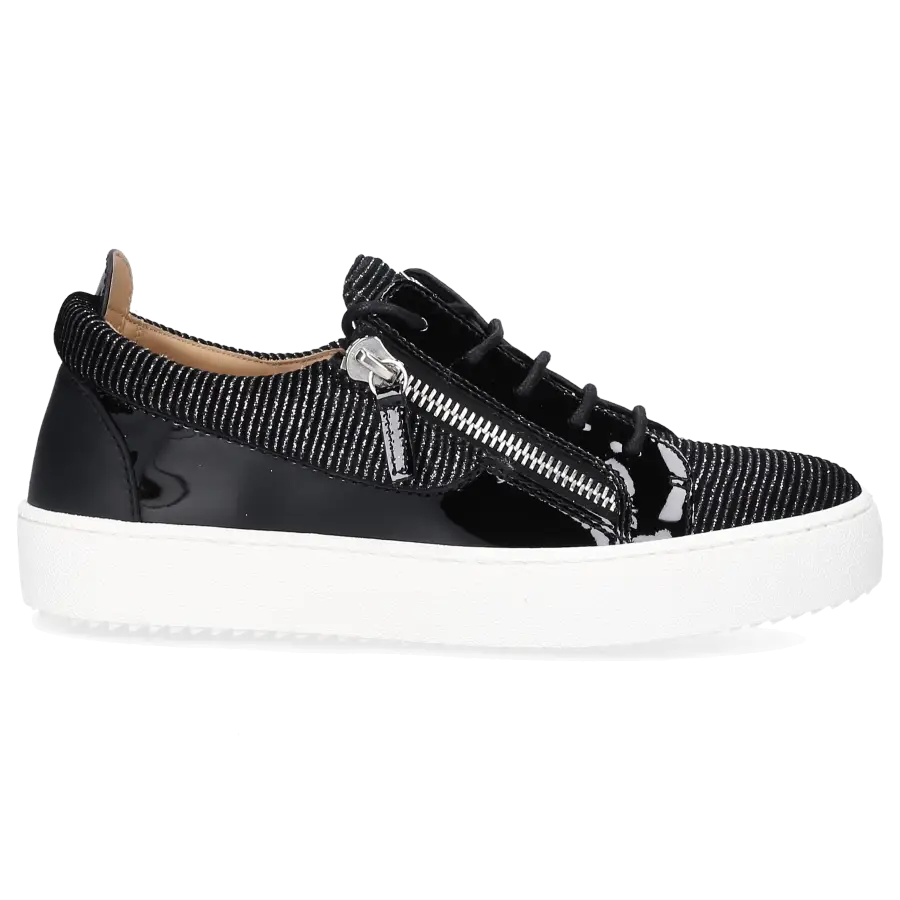 Giuseppe Zanotti - Sneaker low FRANKIE Lackleder - schwarz