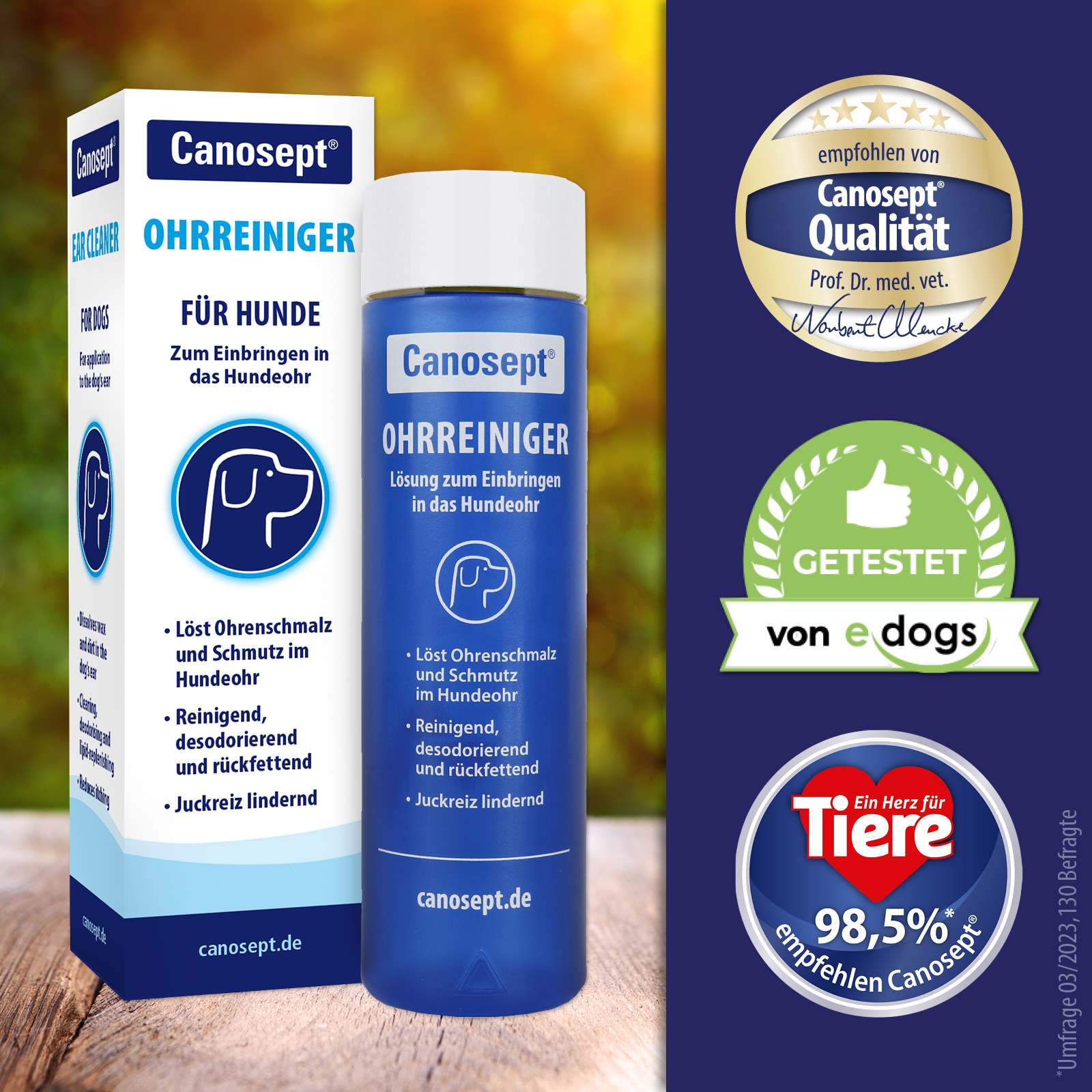 Canosept Augen- & Ohrenpflege Canosept Ohrreiniger 125ml
