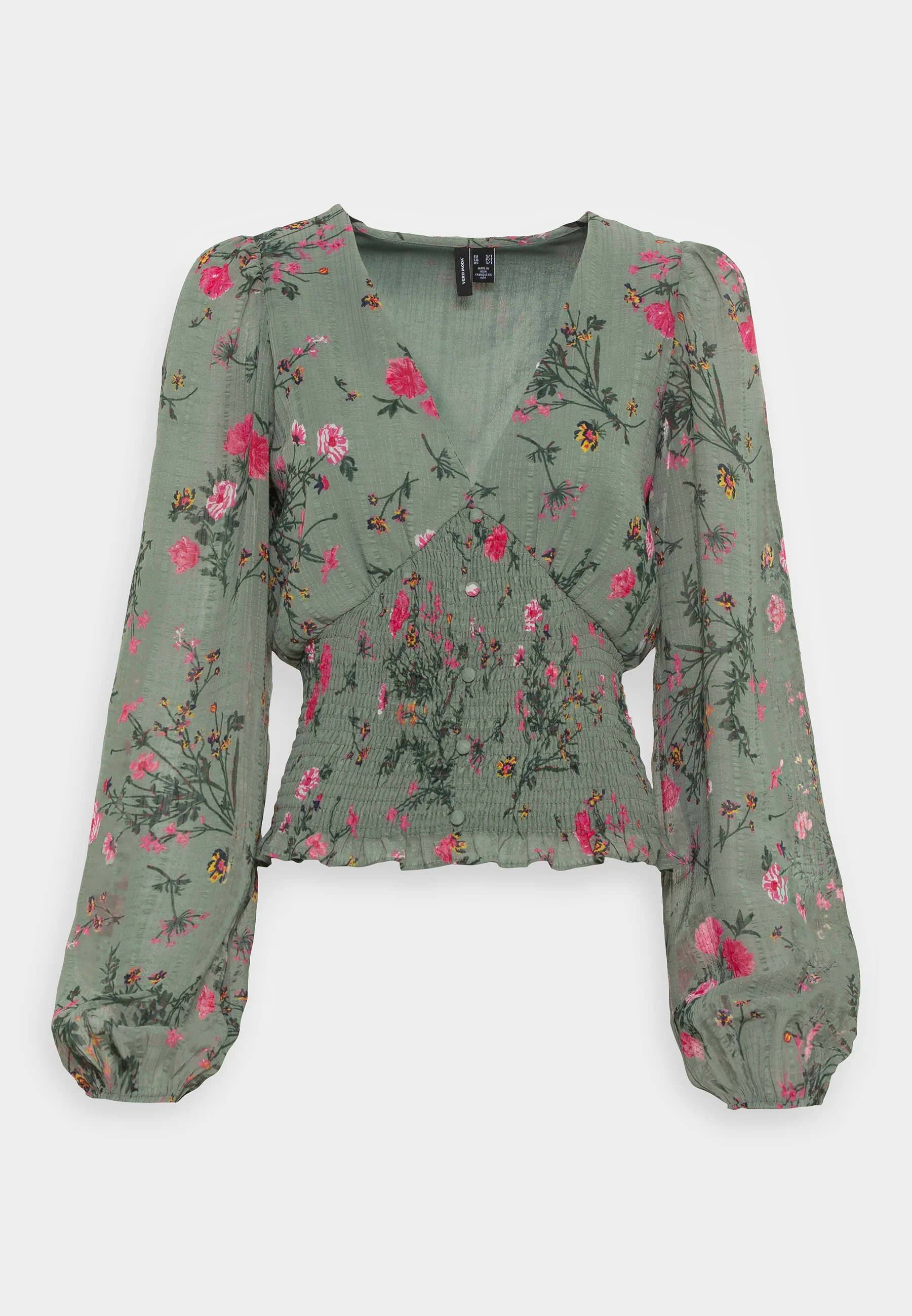 Blusa con cuello en V VMROSA de Vero Moda Tall