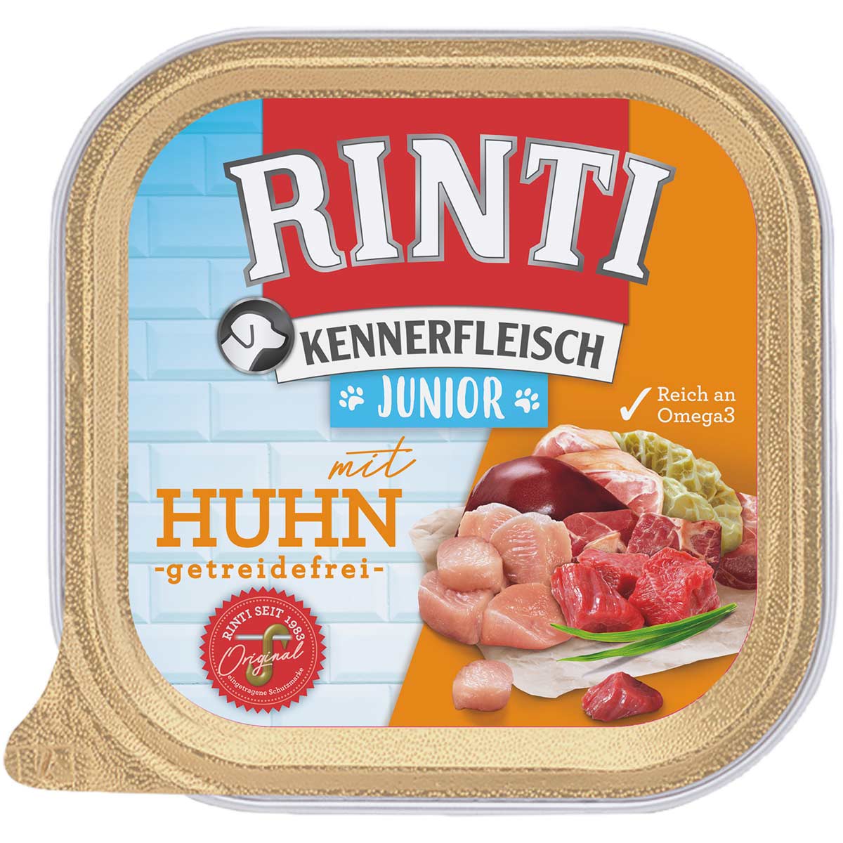 Rinti Kennerfleisch Junior mit Huhn günstig kaufen bei ZooRoyal