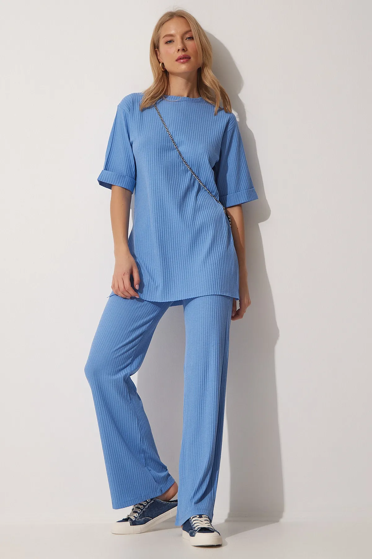 Happiness İstanbul  Zweiteiler - Dunkelblau - Regular Fit
