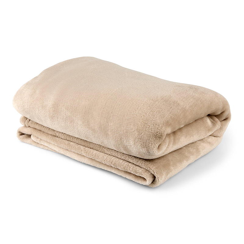Home Pledd 130x160 cm flanell beige