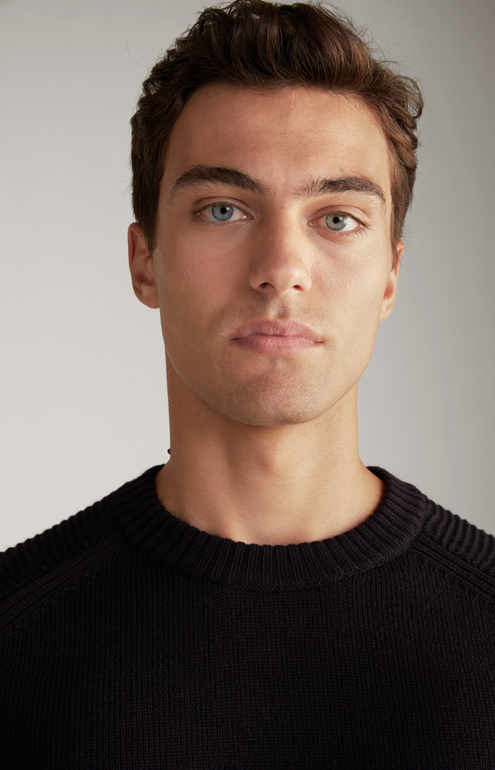 Strickpullover Timmo in Dunkelblau