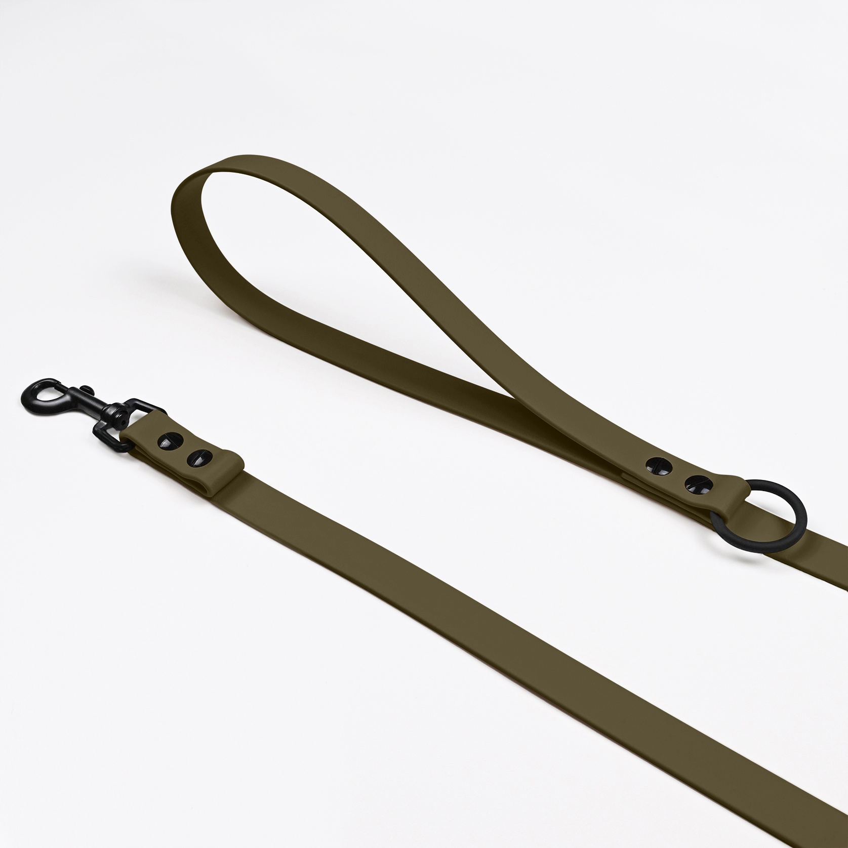 THE DOG IDEA Hundeleinen THE DOG IDEA Cityleine Biothane Khaki khaki