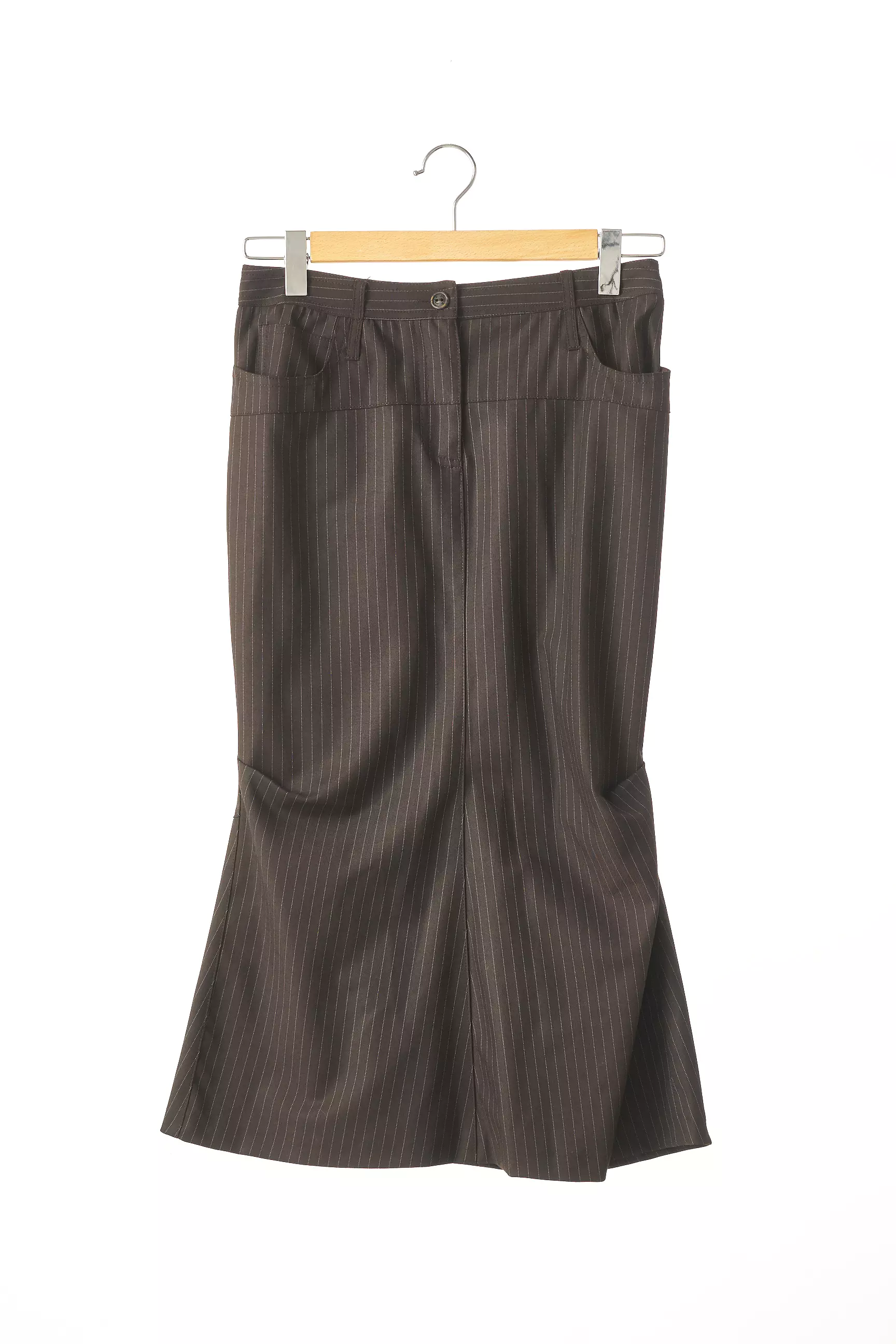 Sans Marque Jupes Longues Femme couleur marron