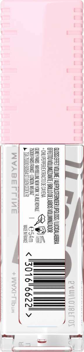 Lipgloss Lifter Plump 006 Hot Chili, 5,4 ml