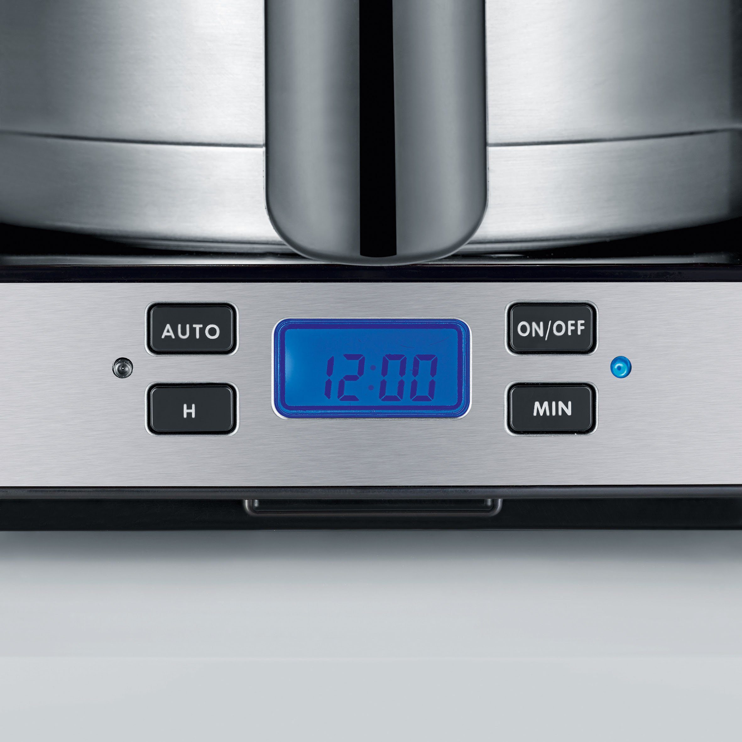 Graef Filterkaffeemaschine FK 512, 1l Kaffeekanne, Korbfilter 1x4, mit Timer und Thermokanne