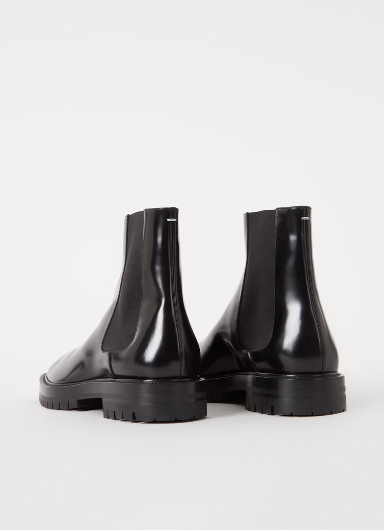 Maison Margiela  Tabi chelsea boot van kalfsleer