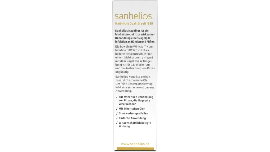 sanhelios Nagelkur Gel gegen Nagelpilz 5 ml