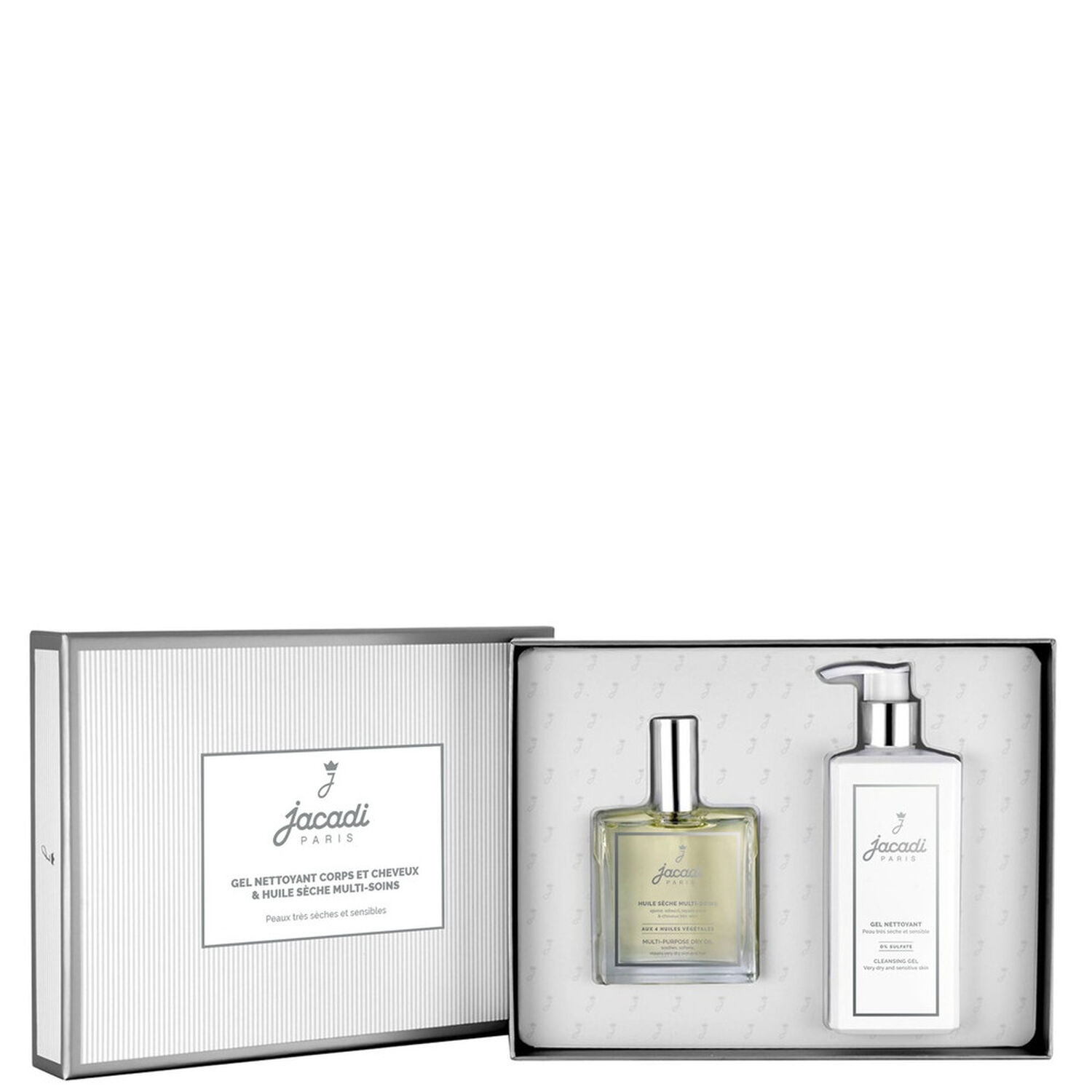 Jacadi Gel Nettoyant et Huile Multi Soins Coffret Soin