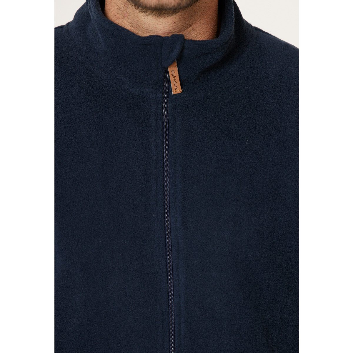 Gipfelglück Fleecejacke Michl für Herren, atmungsaktiv und schnelltrocknend