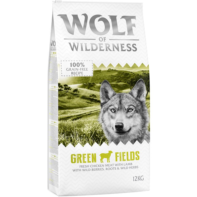 Wolf of Wilderness Adult 'Green Fields' - Lamm