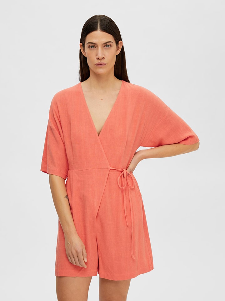 SELECTED FEMME Jumpsuit in Orange günstig kaufen