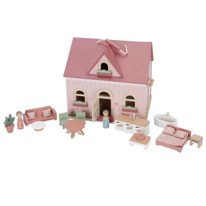Petite maison de poupée en bois nomade Little dutch