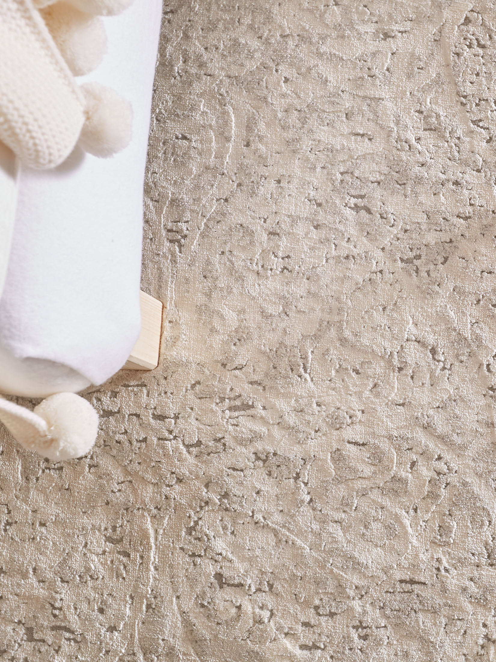 Vikonia Vintage-Teppich, Ivory