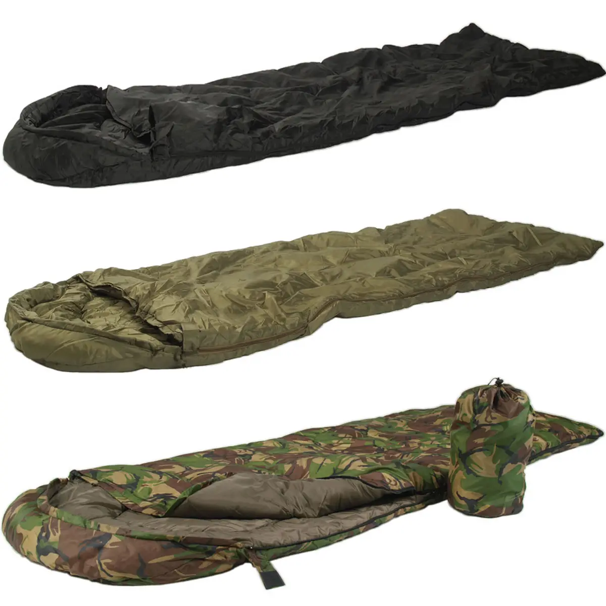 Steppdeckenschlafsack versch. Farben