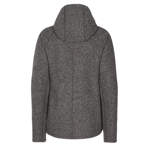 W ABISKO WOOL HOOD JERSEY Damen - Wolljacke