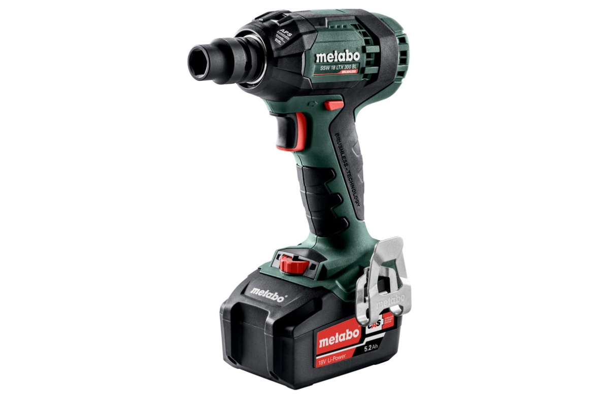 Metabo 602395650 SSW18LTX 300 BL Akkumulátoros fúró-csavarozó 18V 5,2Ah Li-ion