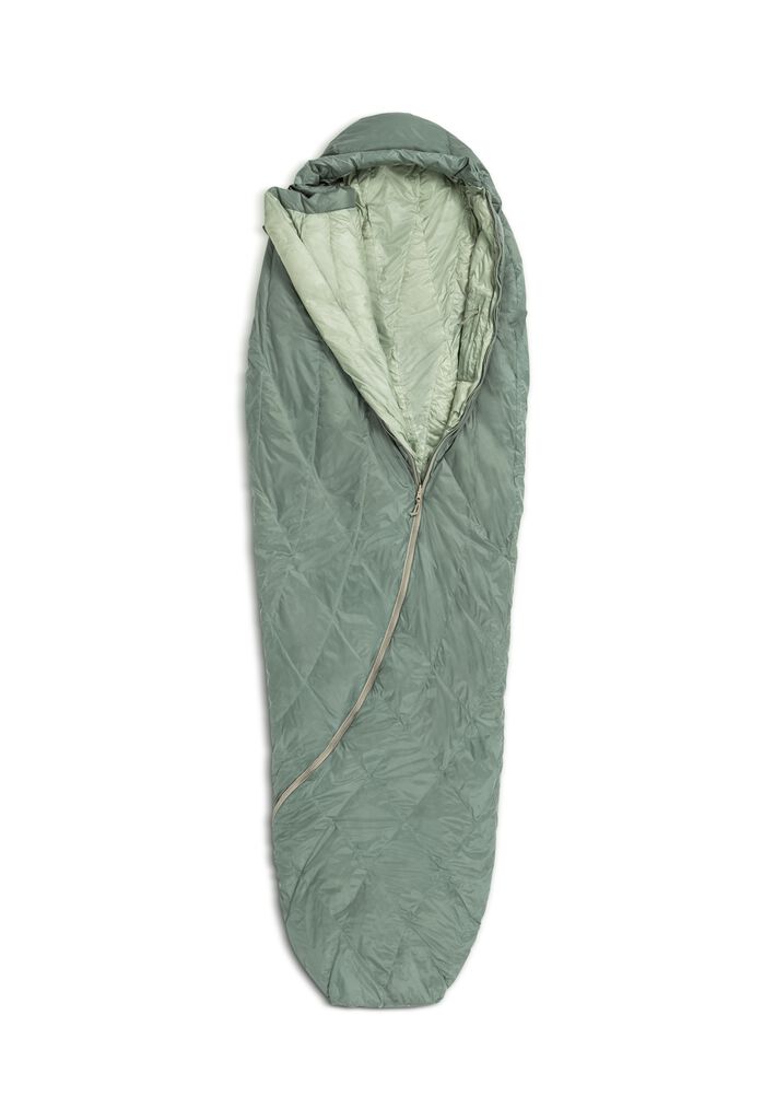 ATHMOS DOWN +5, 180CM Warmer Daunenschlafsack für bis zu 5°