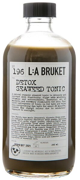 L:A Bruket No. 196 Detox Seaweed Tonic Badezusatz