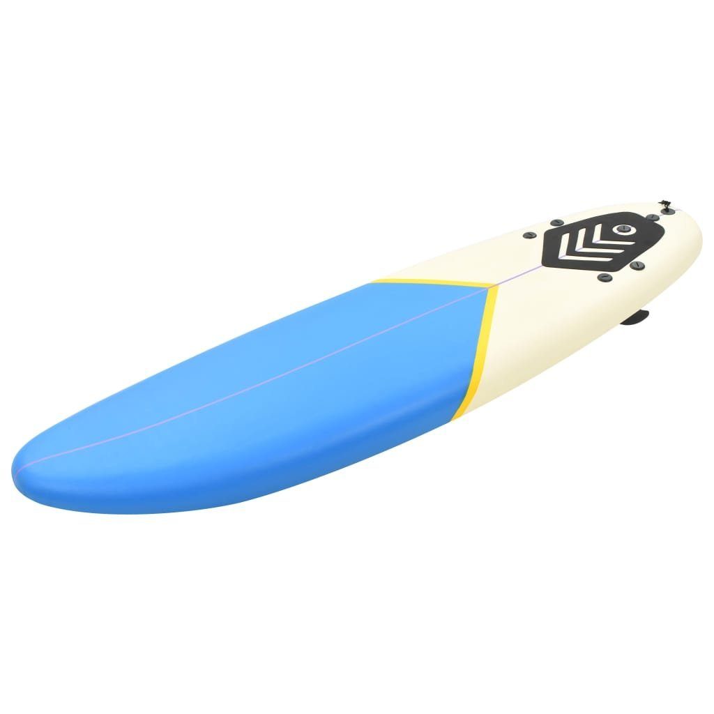 vidaXL Schlauchboot Surfbrett 170 cm Blau und Creme