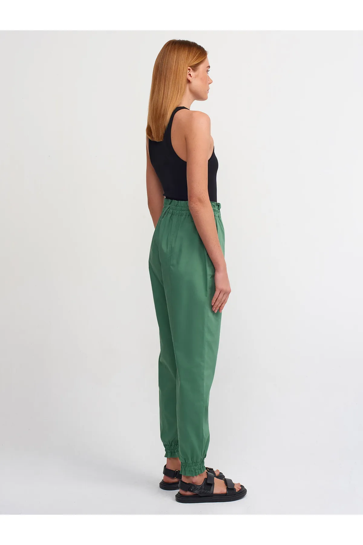 Dilvin  Hose - Grün - Straight
