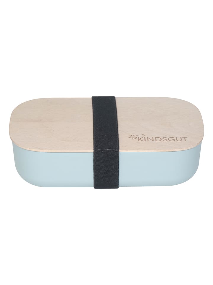 Kindsgut Lunchbox in Hellblau - (B)20,5 x (H)5,5 x (T)11,5 cm günstig kaufen onesize