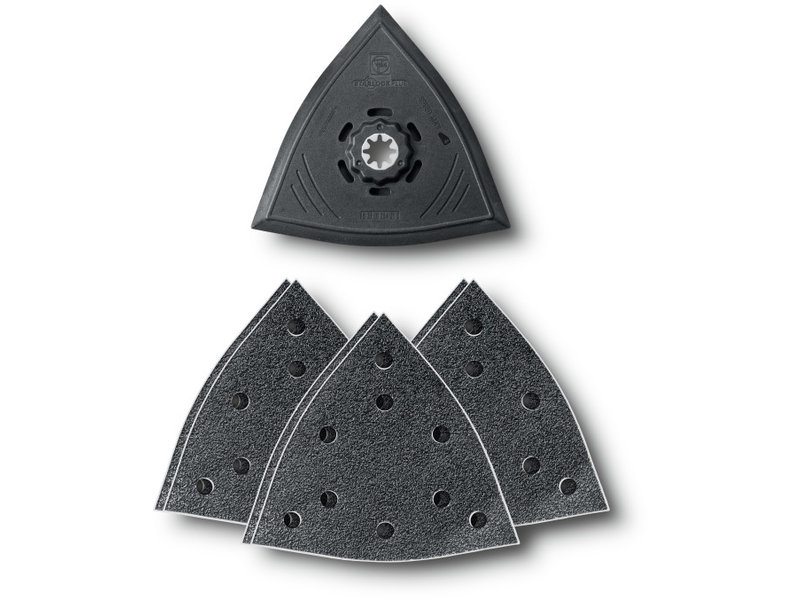 Fein Tillbehör 63806204210 Slipfot 3-HK 130 mm för Fein FMM Multimaster