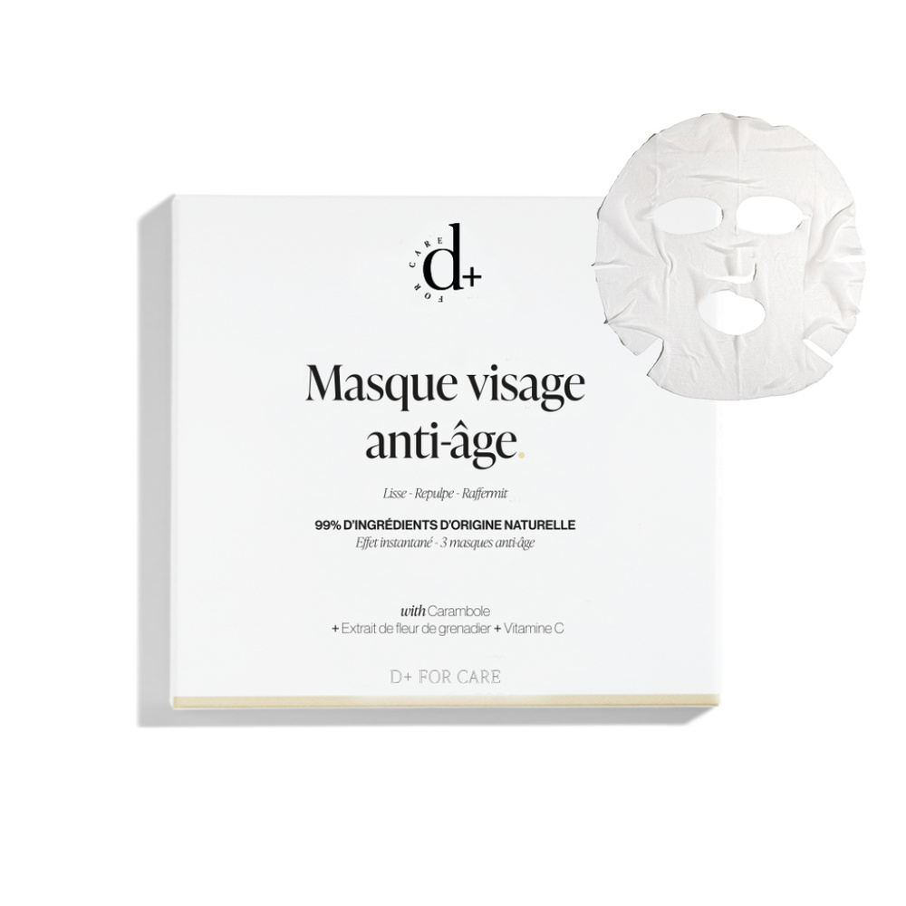day+ Masque Anti-âge x3 Masque Visage Anti-âge