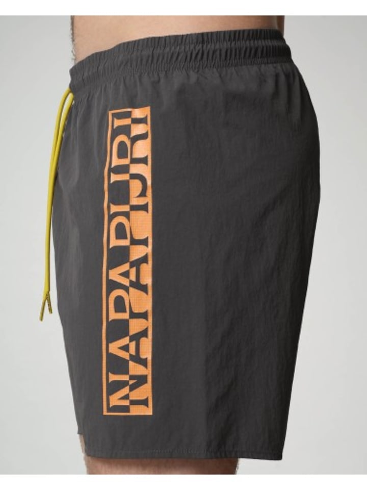 Napapijri Badeshorts in Grau günstig kaufen
