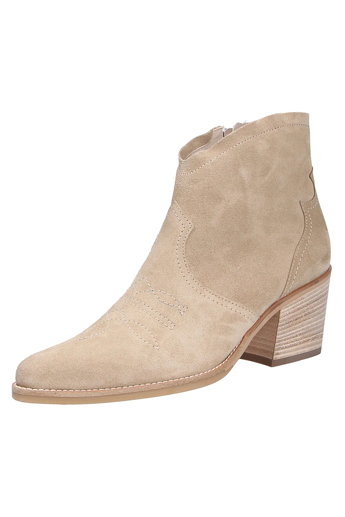 Paul Green  Stiefelette - Beige - Flacher Absatz