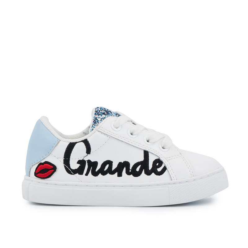 Baskets en cuir Mini Simone grande soeur