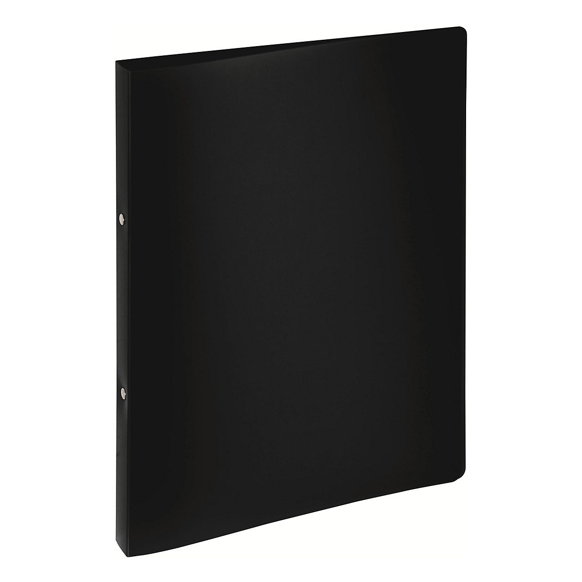 Ringbuch A4 16mm PP 2-Ring-Mechanik schwarz