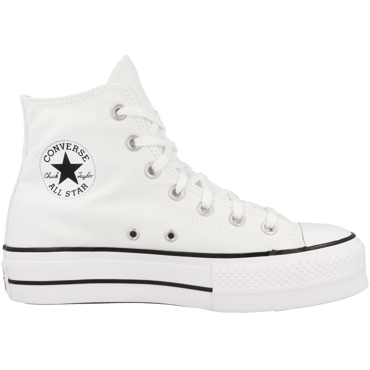 Converse Chuck Taylor All Star Canvas Platform High Sneaker high weiss