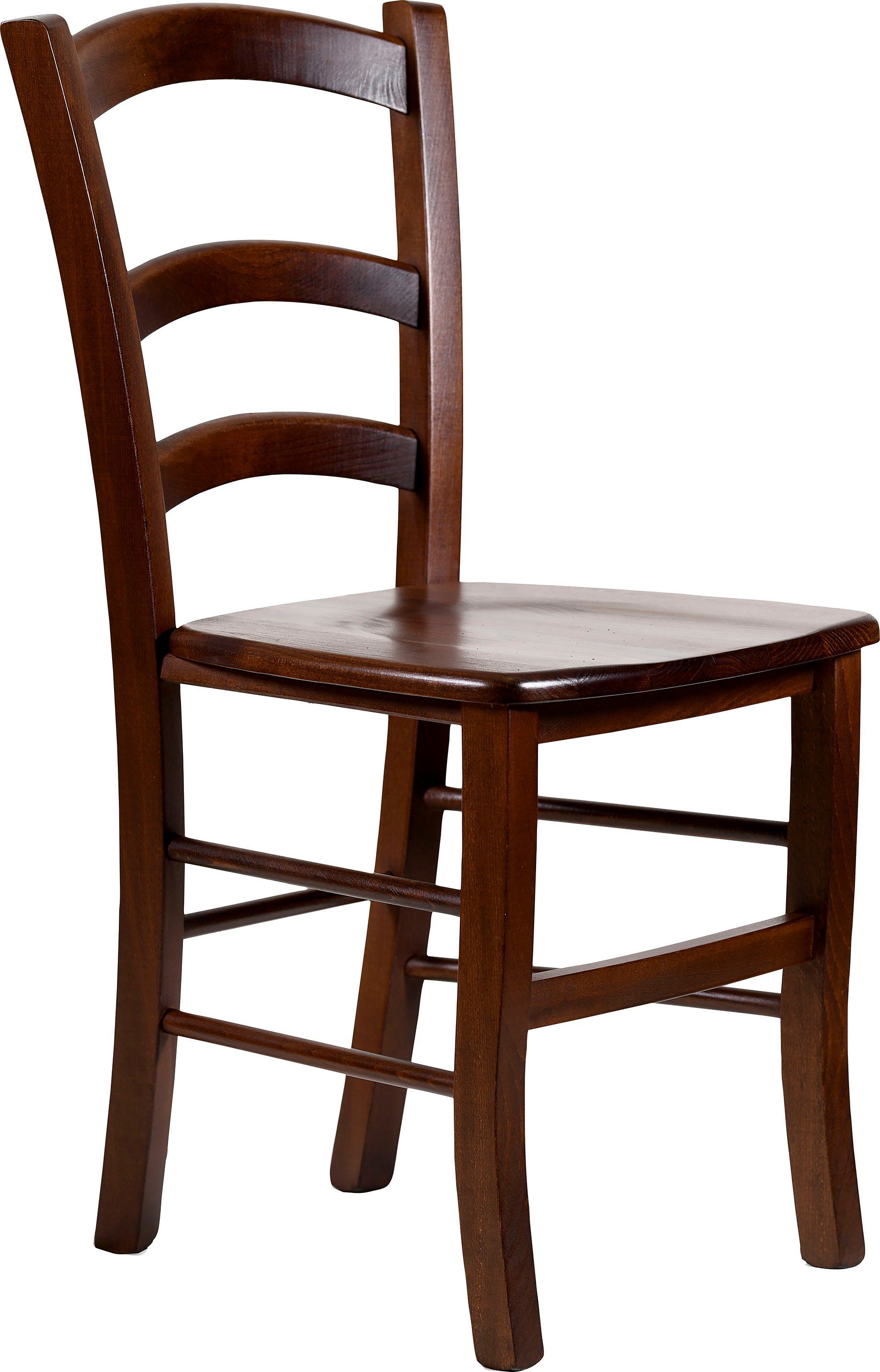 Home affaire 4-Fußstuhl Super Paesana (Set, 2 St), aus Buche Massivholz