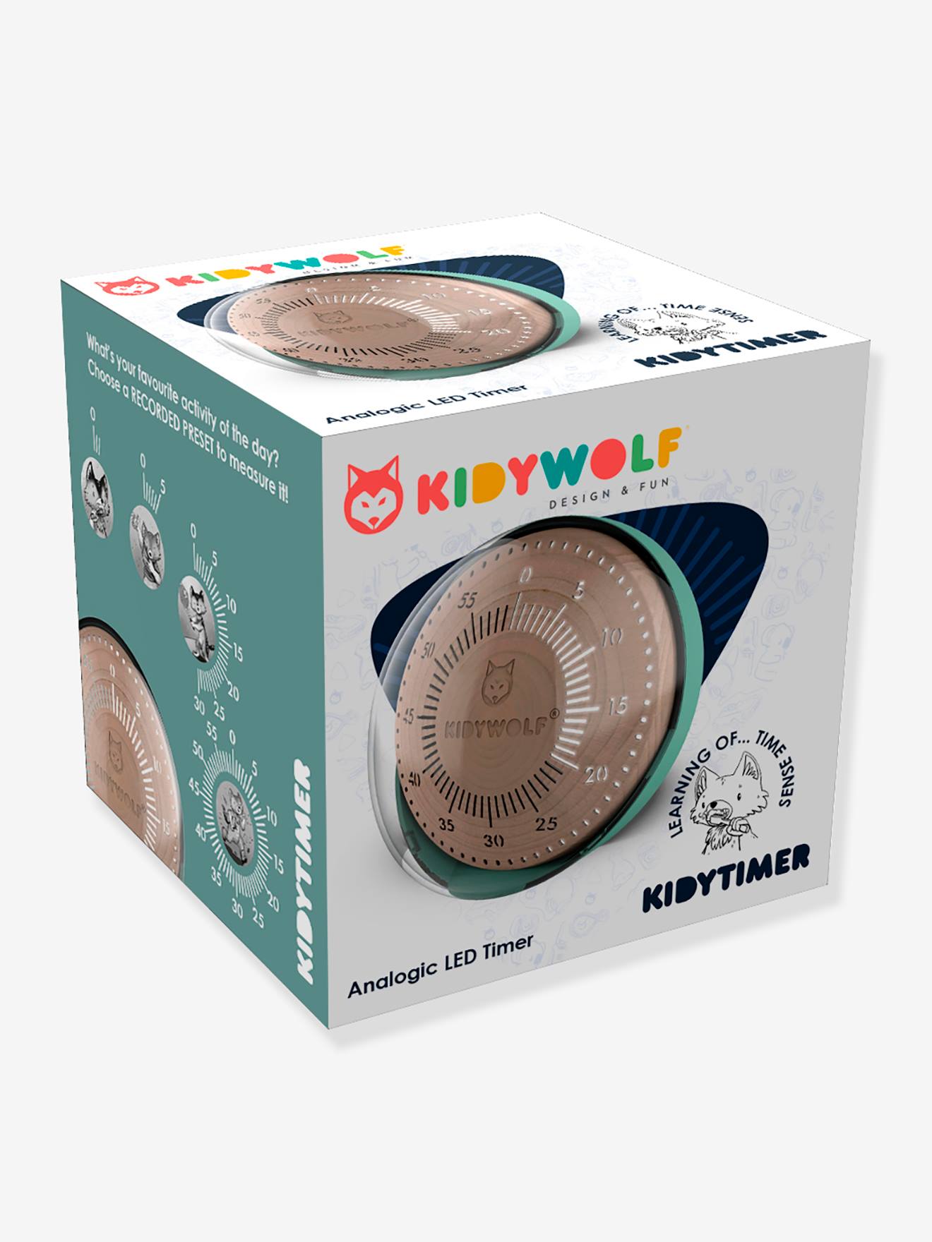 Kidywolf Kinder Timer KIDYTIMER KIDYWOLF - grün