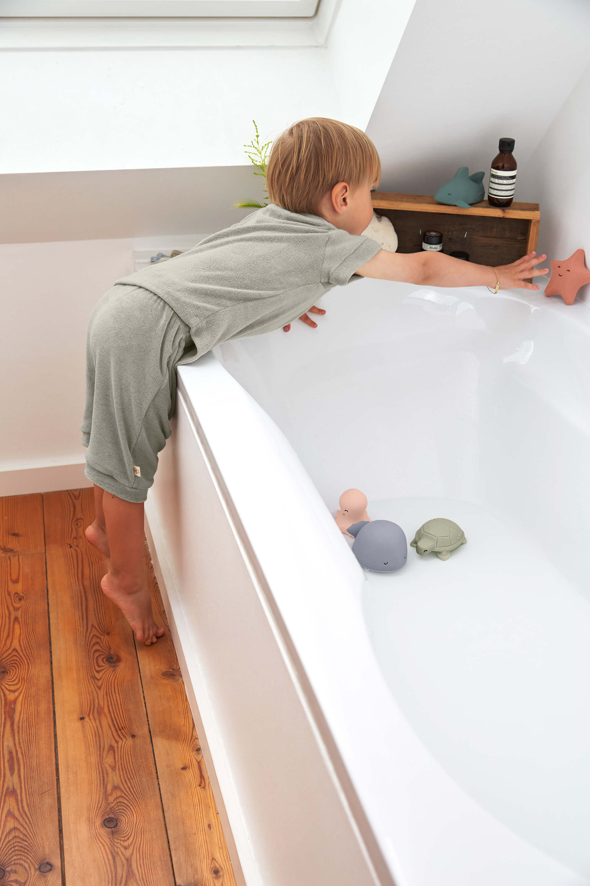 Badewannenspielzeug Naturkautschuk - Seestern