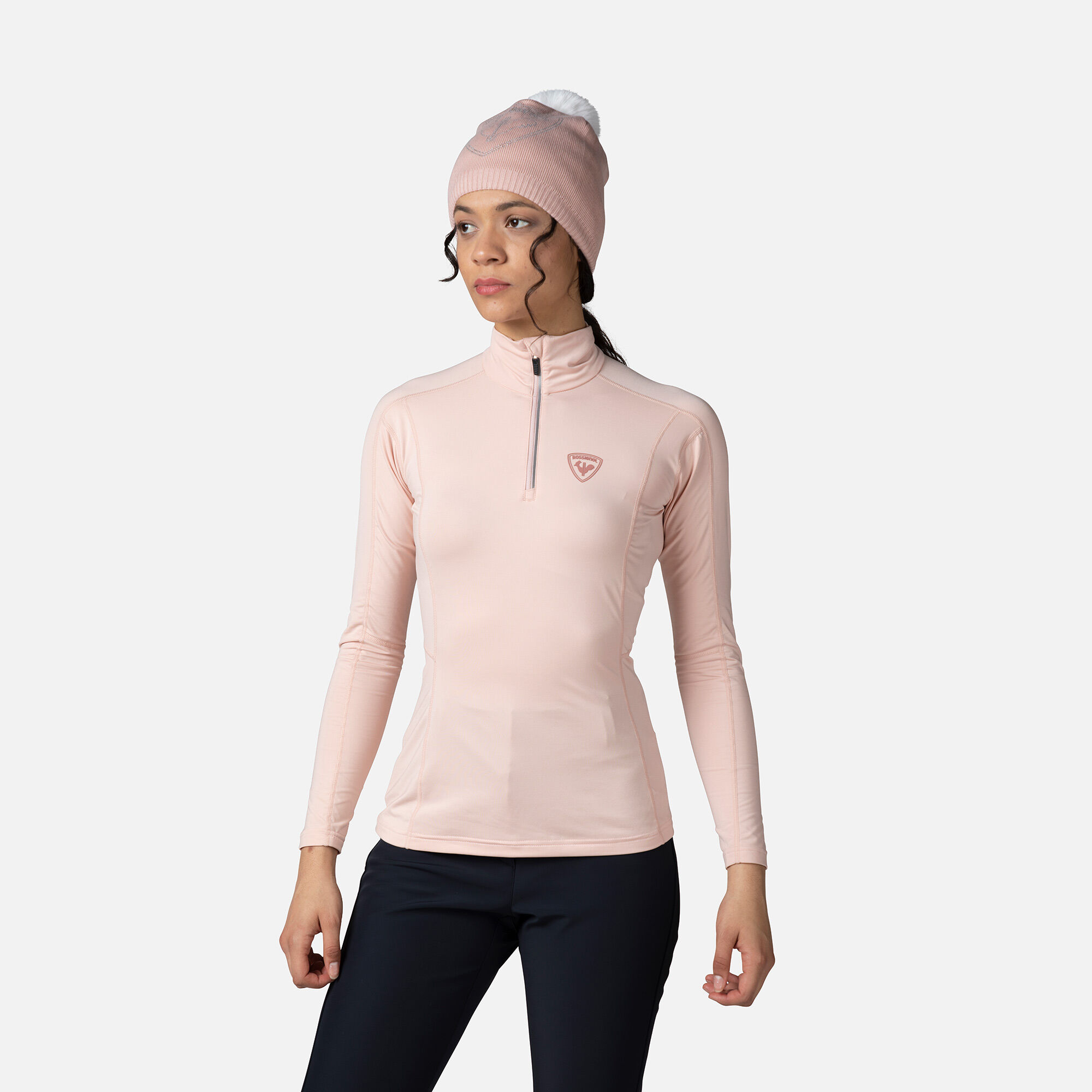 Première couche demi-zip Classique femme