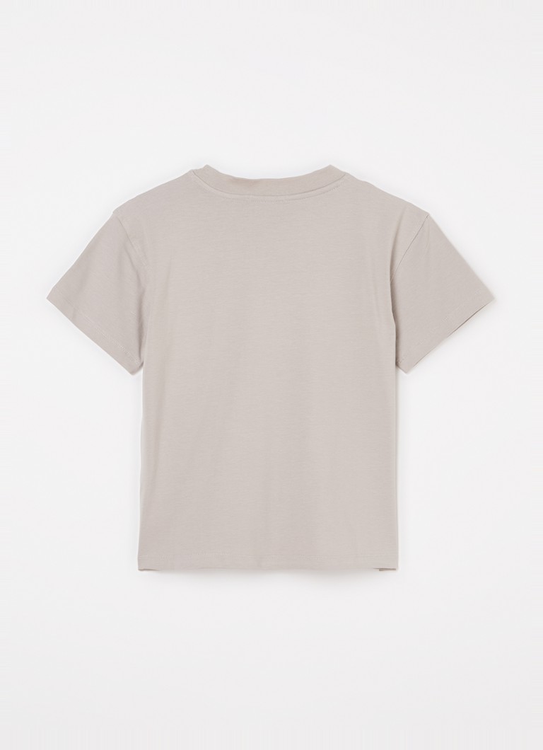 Tricou Calvin Klein cu logo brodat