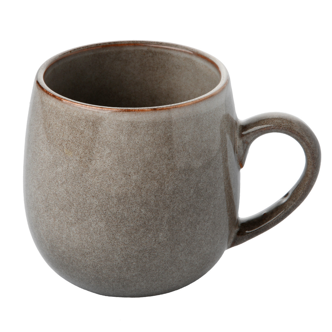 Tasse mit Effektglasur