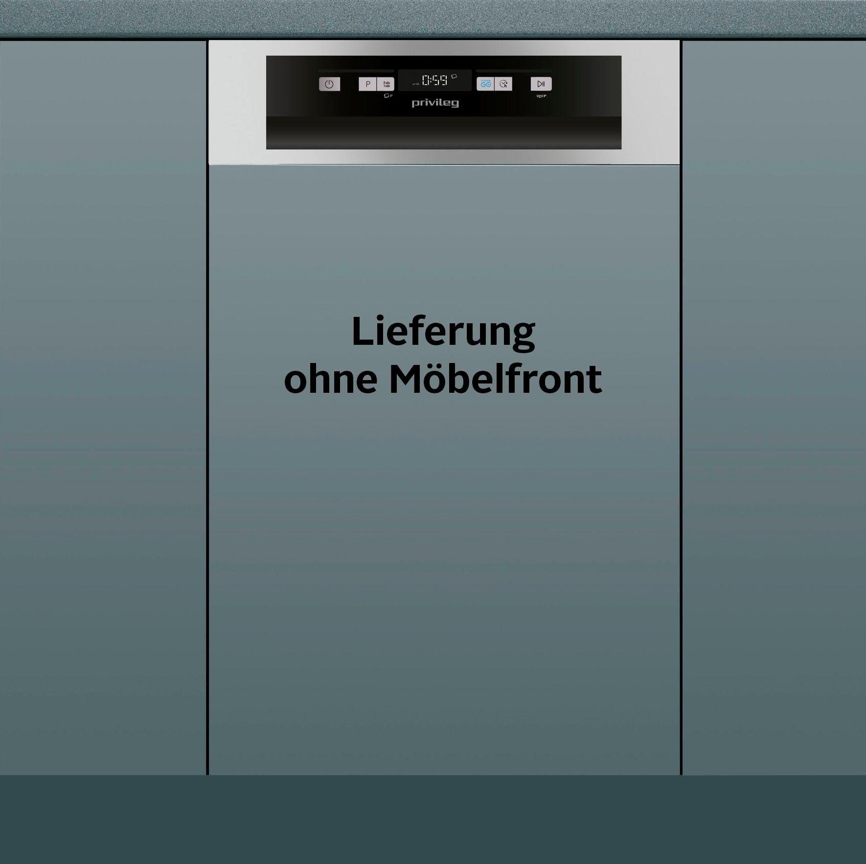 Privileg teilintegrierbarer Geschirrspüler, RSBO 3T224 X (2), 10 Maßgedecke