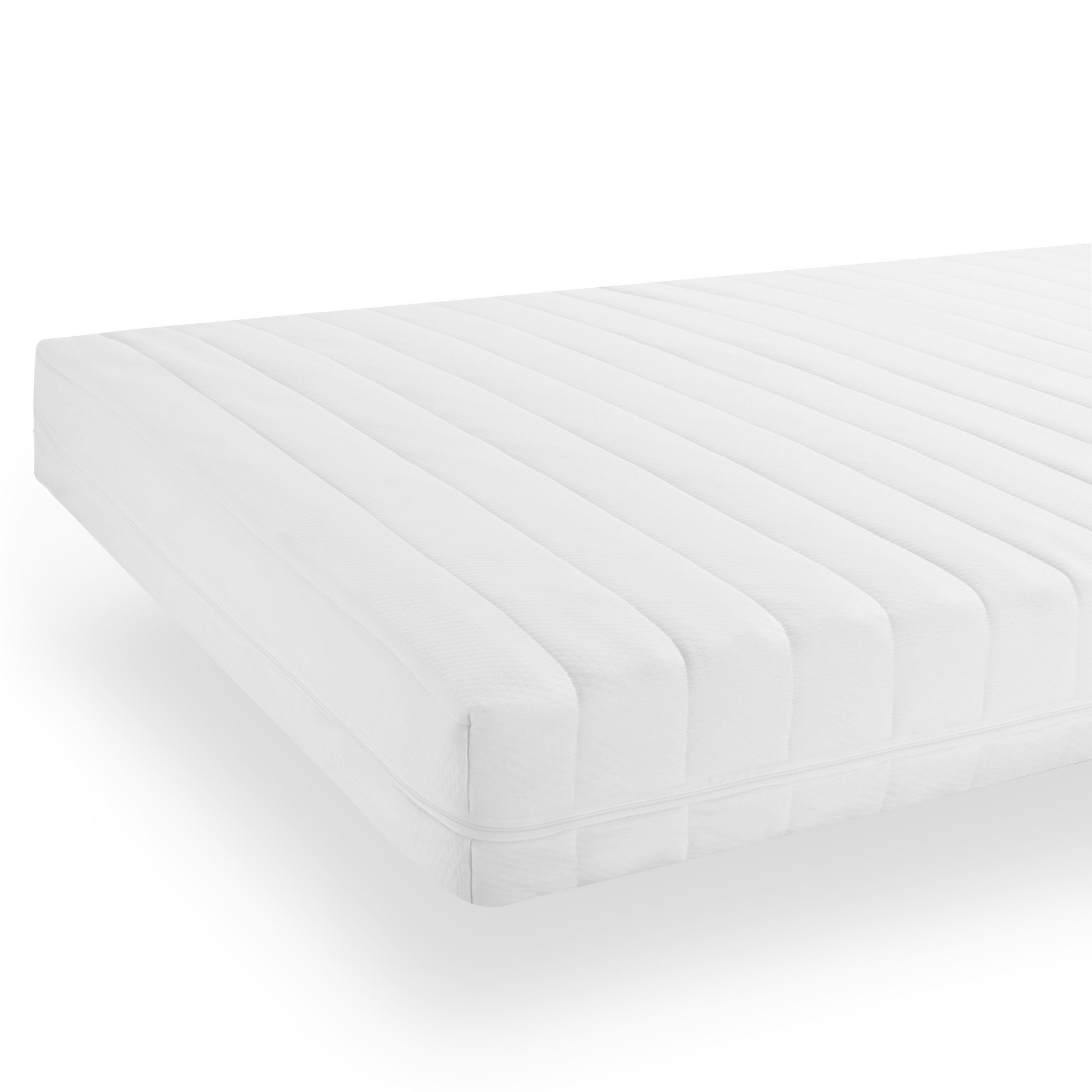 Kaltschaummatratze Komfortmatratze – Atmungsaktive 7 Zonen Matratze H3 H2, Sleepneo, 15 cm hoch, Wendematratze mit 2 unterschiedlichen Liegehärten