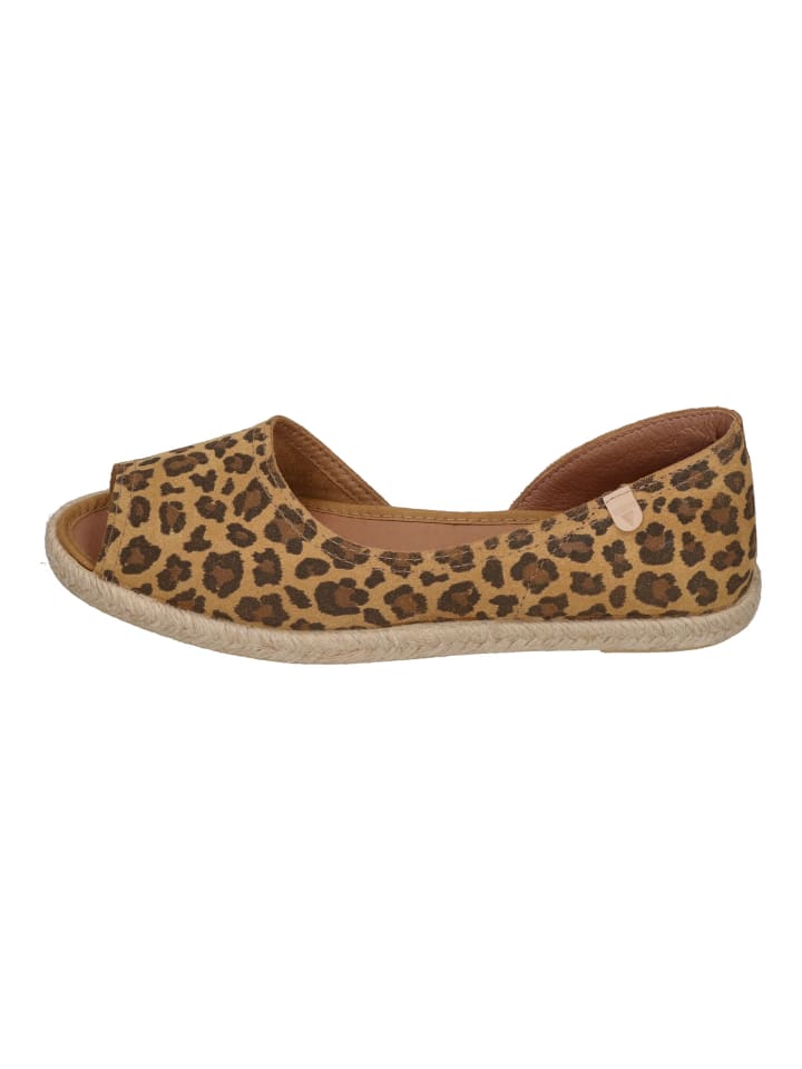 Verbenas Espadrilles CRUZ LEOPARDO in braun günstig kaufen 40