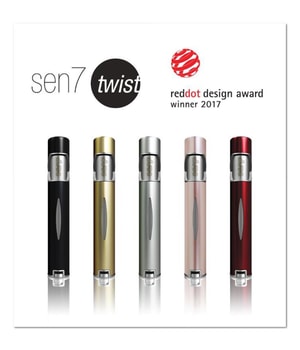 Sen7 Twist Matt Rosegold Parfumzerstäuber-4 ml